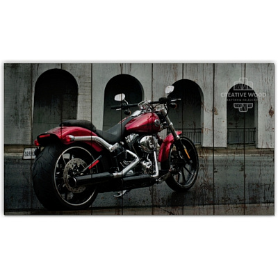 Картины Мотоциклы - Мото 12, Мотоциклы, Creative Wood